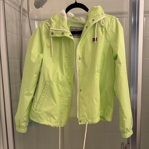 Levi's Light Green Hooded Jacket